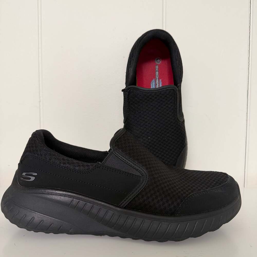 Skechers Work Relaxed Fit: Squad Chaos - Urgran Slip-Resistant Shoes